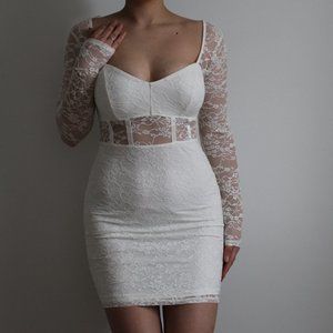 Guess LS Tealla Lace Dress